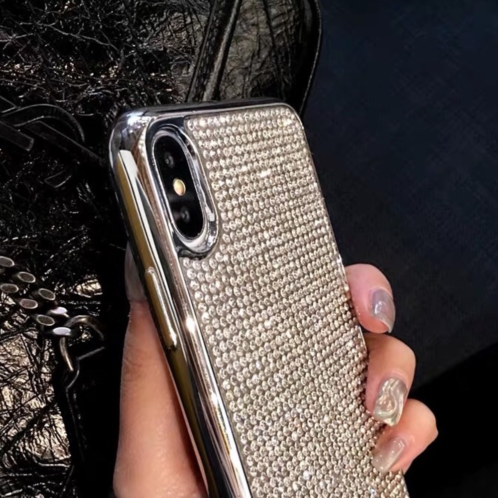 Rhinestone iphone x case